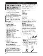 Preview for 90 page of McCulloch CS 42S Operator'S Manual