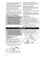 Preview for 120 page of McCulloch CS 42S Operator'S Manual