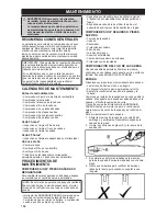 Preview for 166 page of McCulloch CS 42S Operator'S Manual