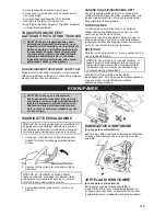 Preview for 215 page of McCulloch CS 42S Operator'S Manual