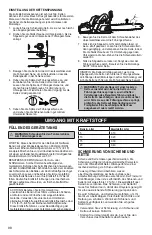 Preview for 26 page of McCulloch CS 50S Operator'S Manual