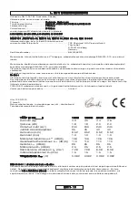 Preview for 209 page of McCulloch CSE1835 Original Instructions Manual