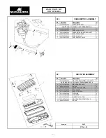 Preview for 10 page of McCulloch FG7000MA Service Spare Parts List