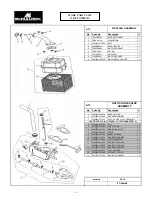 Preview for 11 page of McCulloch FG7000MA Service Spare Parts List