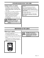 Предварительный просмотр 27 страницы McCulloch Li 40CGR Operator'S Manual