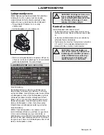 Предварительный просмотр 35 страницы McCulloch Li 40CGR Operator'S Manual