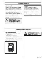 Предварительный просмотр 45 страницы McCulloch Li 40CGR Operator'S Manual