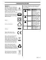 Предварительный просмотр 47 страницы McCulloch Li 40CGR Operator'S Manual