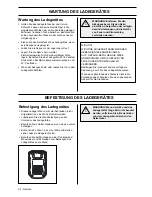 Предварительный просмотр 54 страницы McCulloch Li 40CGR Operator'S Manual