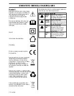 Предварительный просмотр 110 страницы McCulloch Li 40CGR Operator'S Manual