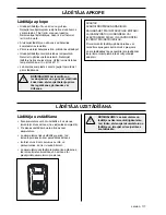 Предварительный просмотр 117 страницы McCulloch Li 40CGR Operator'S Manual