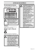 Предварительный просмотр 169 страницы McCulloch Li 40CGR Operator'S Manual