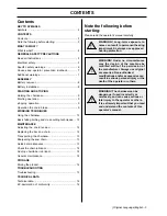 Preview for 3 page of McCulloch Li 40CS Operator'S Manual