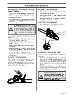 Preview for 9 page of McCulloch Li 40CS Operator'S Manual