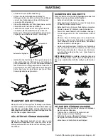 Preview for 89 page of McCulloch Li 40CS Operator'S Manual