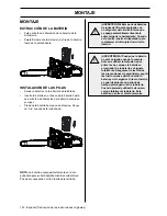 Preview for 132 page of McCulloch Li 40CS Operator'S Manual