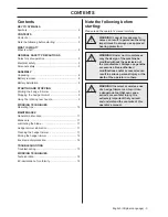 Preview for 3 page of McCulloch Li 40HT Operator'S Manual