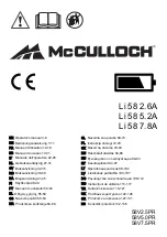 McCulloch Li 58 2.6A Operator'S Manual предпросмотр