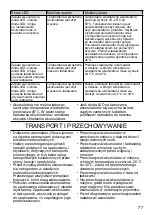 Preview for 77 page of McCulloch Li 58 2.6A Operator'S Manual