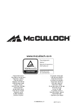 Preview for 284 page of McCulloch Li 58GB Operator'S Manual