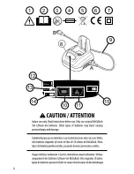 Preview for 2 page of McCulloch Li 58V 2.5CGR Operator'S Manual