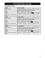 Preview for 91 page of McCulloch Li 58V 2.5CGR Operator'S Manual