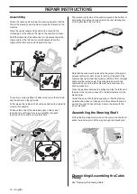 Preview for 12 page of McCulloch M105-97F Workshop Manual