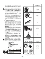 Preview for 14 page of McCulloch M115-77T Instruction Manual