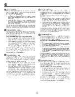 Preview for 74 page of McCulloch M125-97TC Instruction Manual