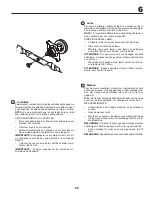 Preview for 55 page of McCulloch M125107 Manual