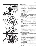 Preview for 21 page of McCulloch M145-97T Instruction Manual