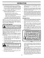 Preview for 14 page of McCulloch M17538H Operator'S Manual