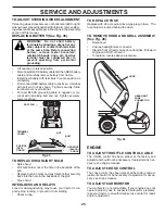 Preview for 25 page of McCulloch M17538H Operator'S Manual