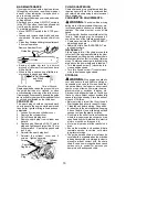 Предварительный просмотр 13 страницы McCulloch M3414 Instruction Manual