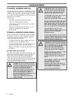 Preview for 8 page of McCulloch M40-110 CLASSIC Operator'S Manual