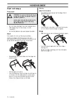 Preview for 10 page of McCulloch M40-110 CLASSIC Operator'S Manual