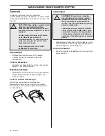 Preview for 18 page of McCulloch M40-110 CLASSIC Operator'S Manual