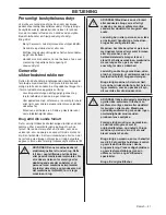 Preview for 21 page of McCulloch M40-110 CLASSIC Operator'S Manual