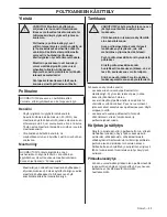 Preview for 33 page of McCulloch M40-110 CLASSIC Operator'S Manual