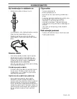 Preview for 39 page of McCulloch M40-110 CLASSIC Operator'S Manual