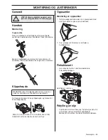 Preview for 45 page of McCulloch M40-110 CLASSIC Operator'S Manual