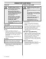 Preview for 46 page of McCulloch M40-110 CLASSIC Operator'S Manual