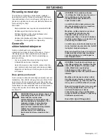 Preview for 47 page of McCulloch M40-110 CLASSIC Operator'S Manual