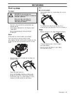 Preview for 49 page of McCulloch M40-110 CLASSIC Operator'S Manual