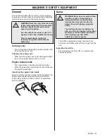 Preview for 57 page of McCulloch M40-110 CLASSIC Operator'S Manual