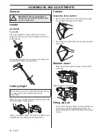 Preview for 58 page of McCulloch M40-110 CLASSIC Operator'S Manual