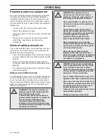 Preview for 60 page of McCulloch M40-110 CLASSIC Operator'S Manual