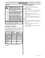 Preview for 63 page of McCulloch M40-110 CLASSIC Operator'S Manual