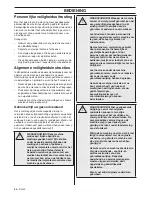 Preview for 86 page of McCulloch M40-110 CLASSIC Operator'S Manual