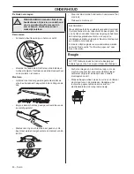 Preview for 90 page of McCulloch M40-110 CLASSIC Operator'S Manual